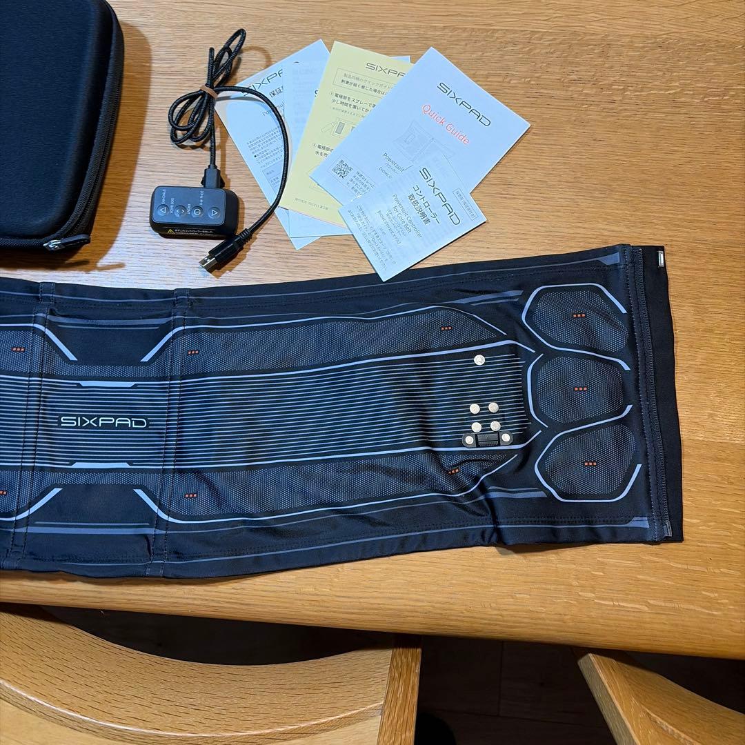 美品　SIXPAD パワースーツコアベルト　Lサイズ