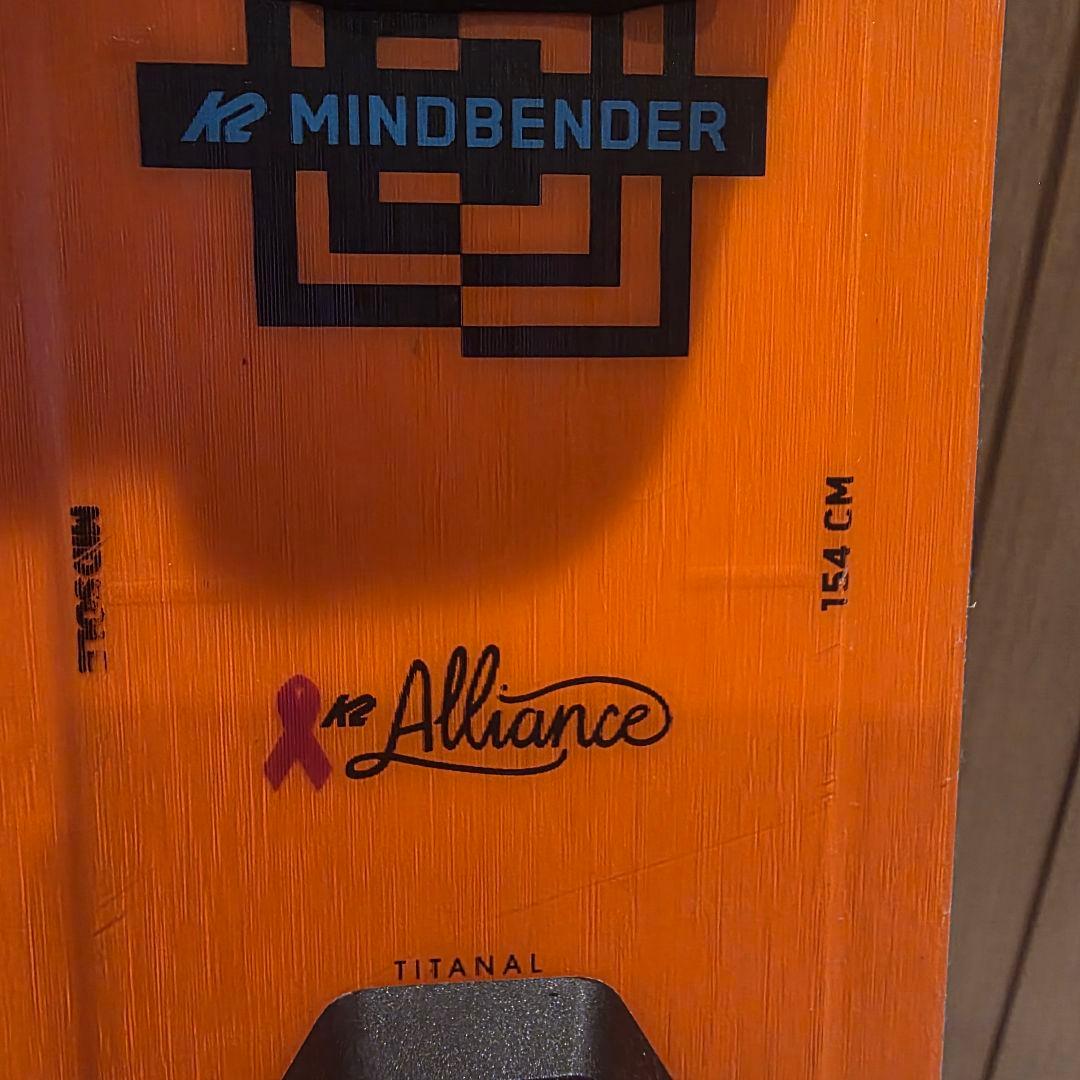 K2 MINDBENDER 98 TI ALLIANCE／154cm／ビン付き