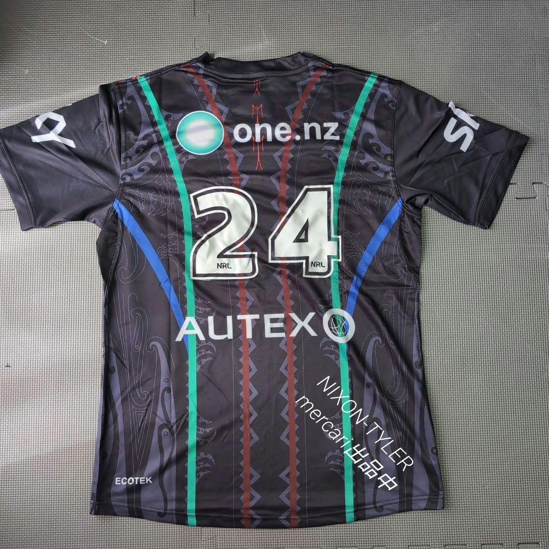 【海外XＬサイズ】NRL ＮＺ・ウォーリアーズ 2024インディジェナスジャージ