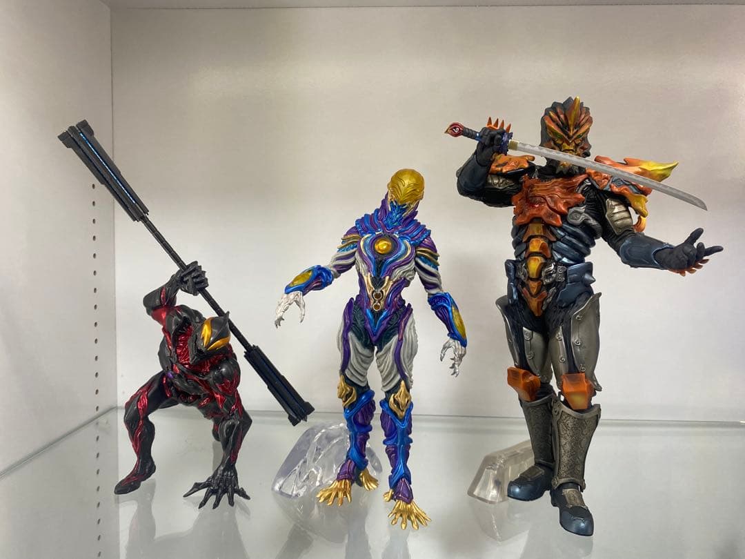 一番くじ　怪獣超大全　ガタノゾーア　グリーザ　ジャグラス　ジャグラー　ベリアル