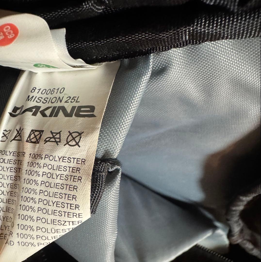 DAKINE ダカイン MISSION 25Lバックパック リュック ミッション