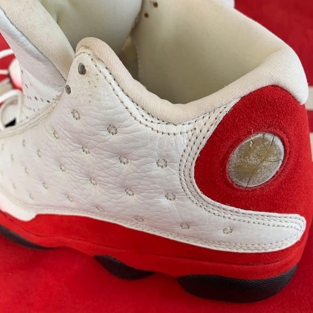 Jordan ホワイト/レッド 高トップ シューズ