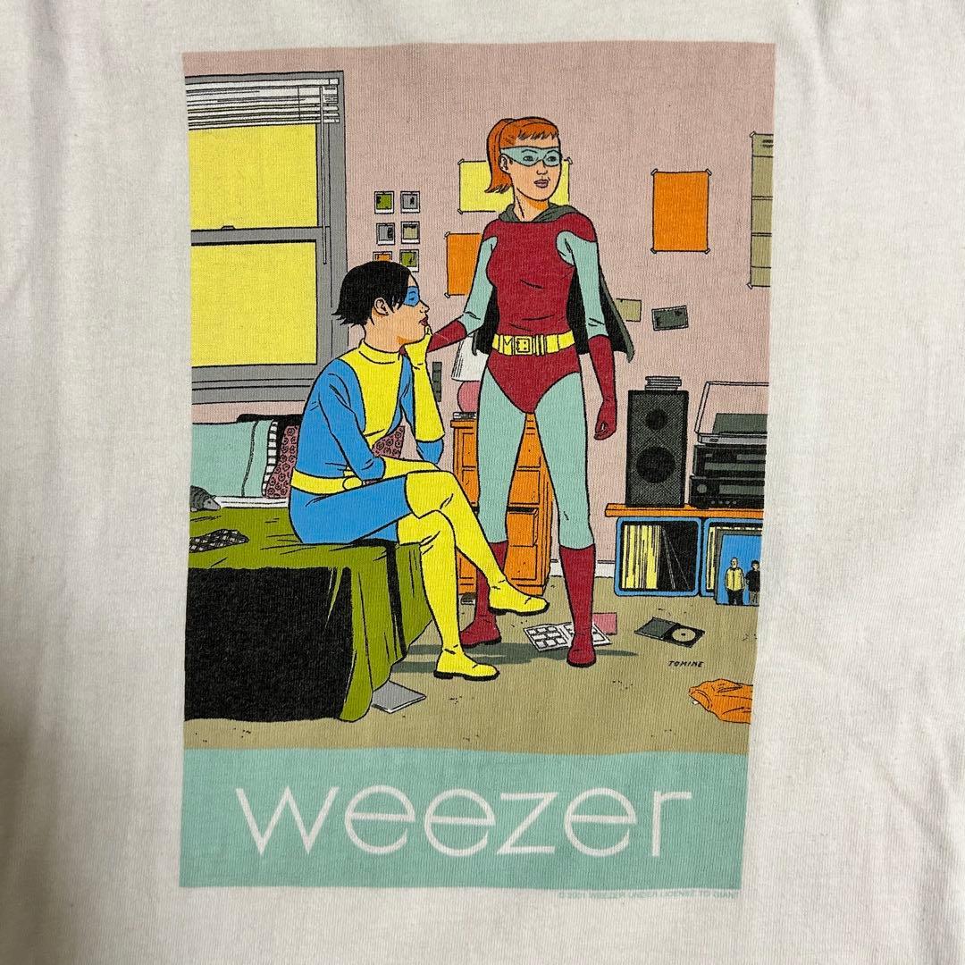 ミュージシャン VINTAGE Weezer 00s T-shirt Adrian Tomine
