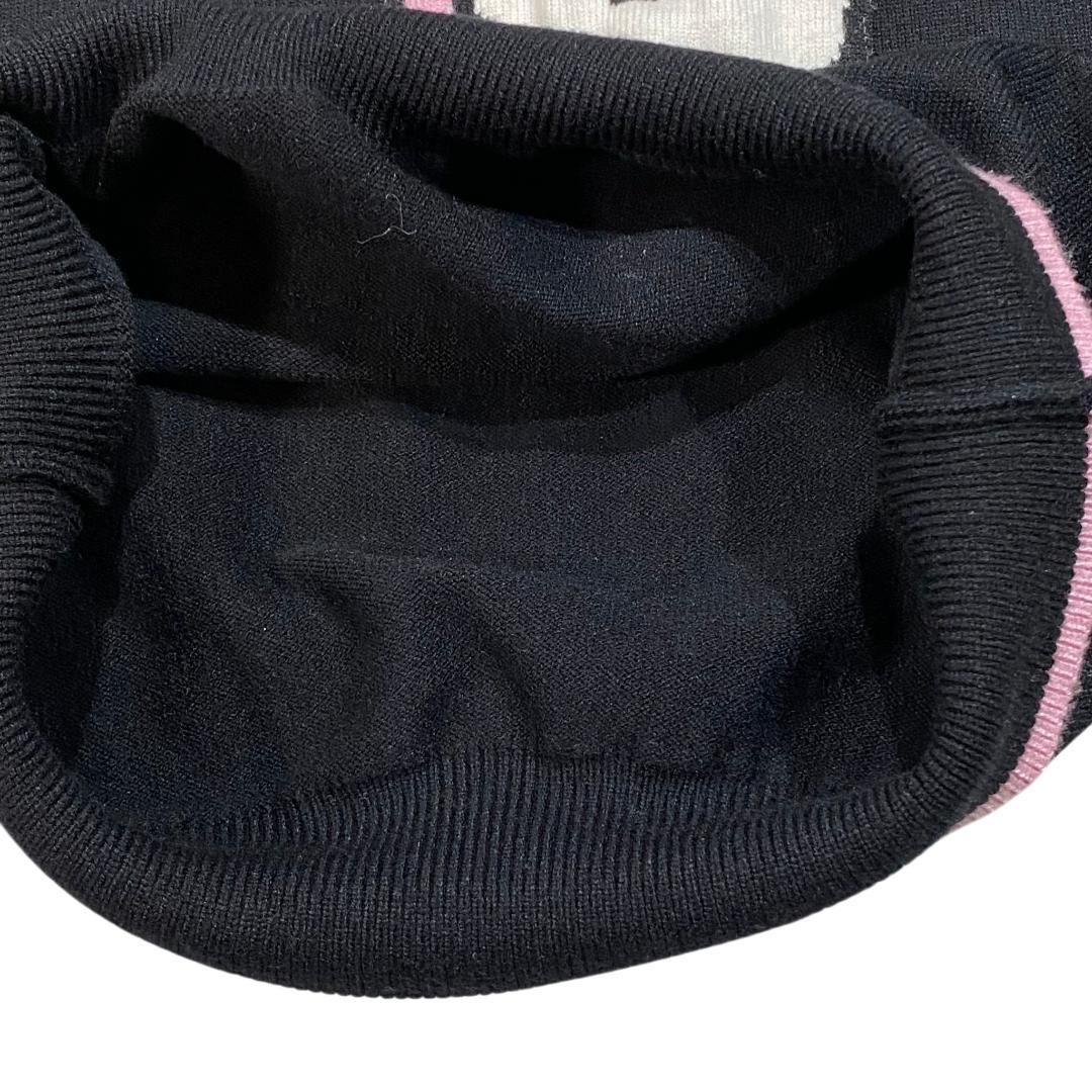 MALBON GOLF マルボン ゴルフ 長袖 ニット セーター S ブラック