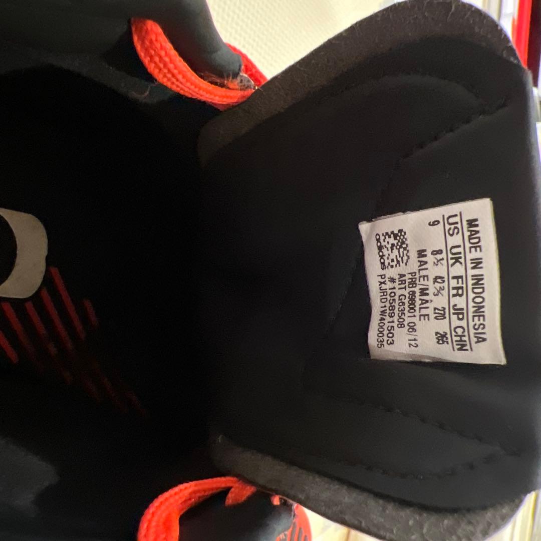 adidas lethal zones TRX FGレッド/ブラック