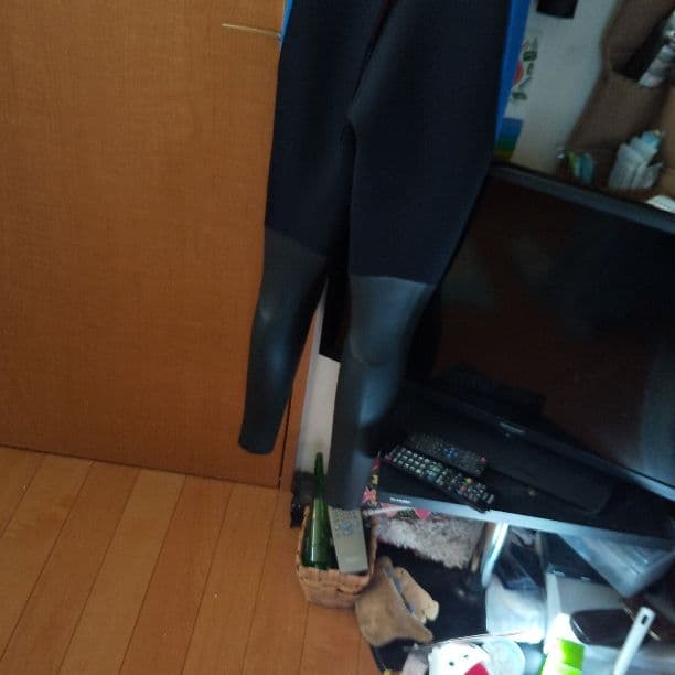 冬場用スウェットスーツ