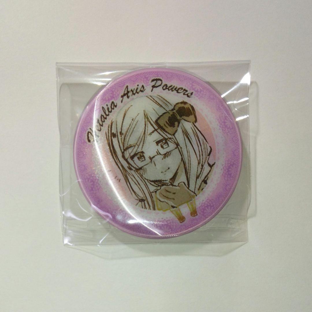 ヘタリア モナコ チェンジング缶バッジ 女の子だらけだよっ!