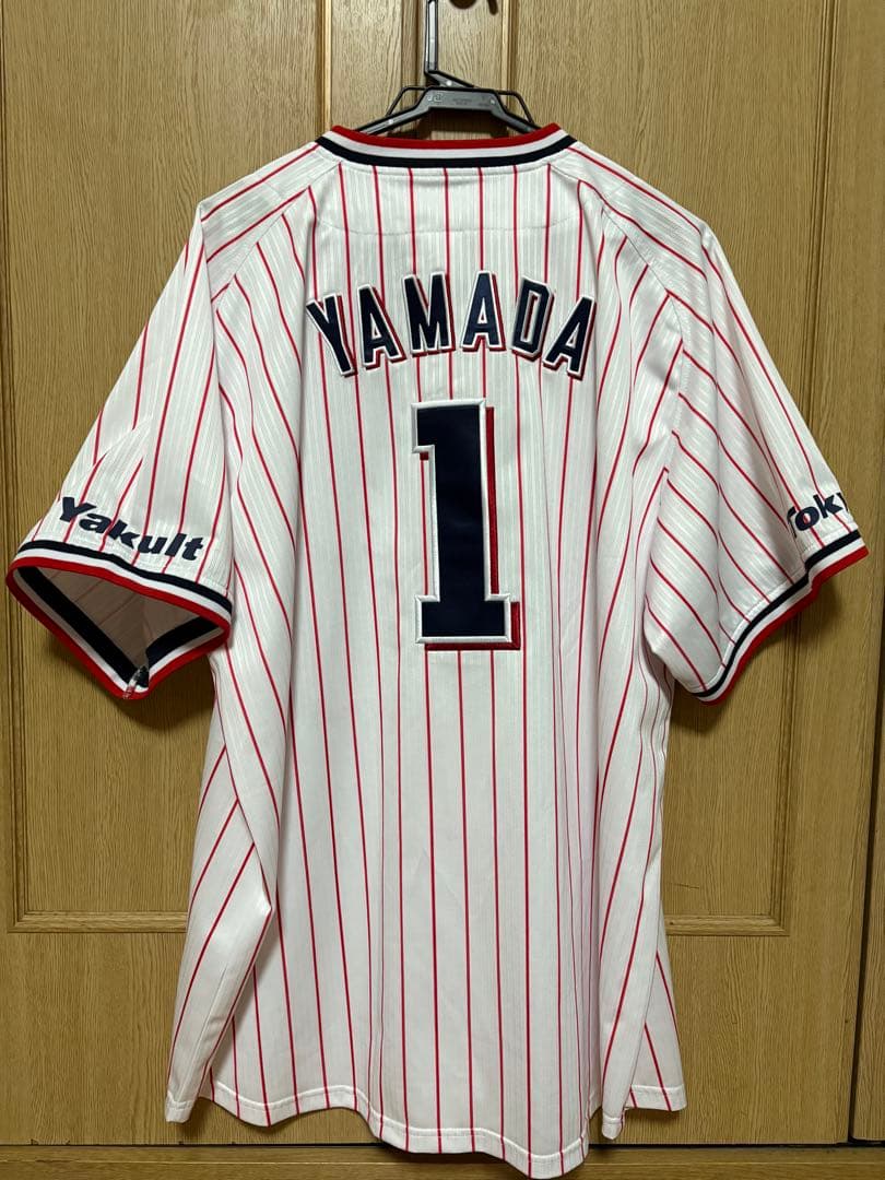 ヤクルトスワローズ ユニフォーム 山田哲人　XL