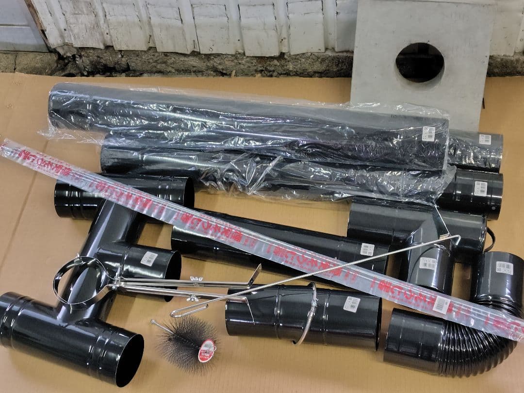 新品！薪ストーブ セットＣ　ワイヤーのみ