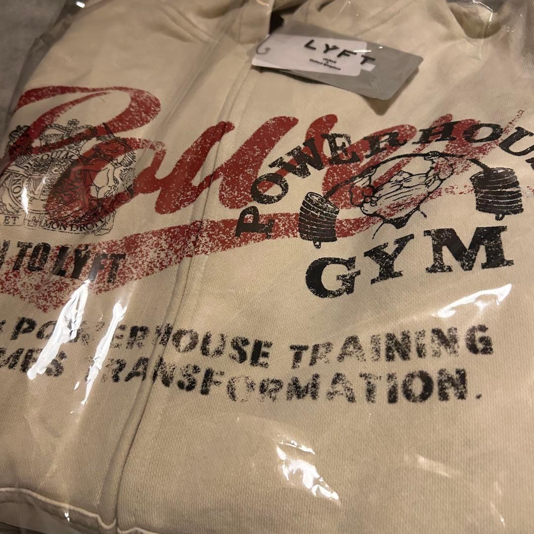 LÝFT × POWER HOUSE GYM パーカー　パンツセット　Lサイズ