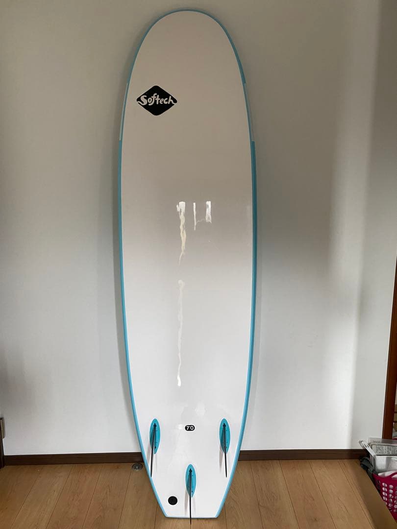 Softech ファンボード 長さ7.0 ft 青