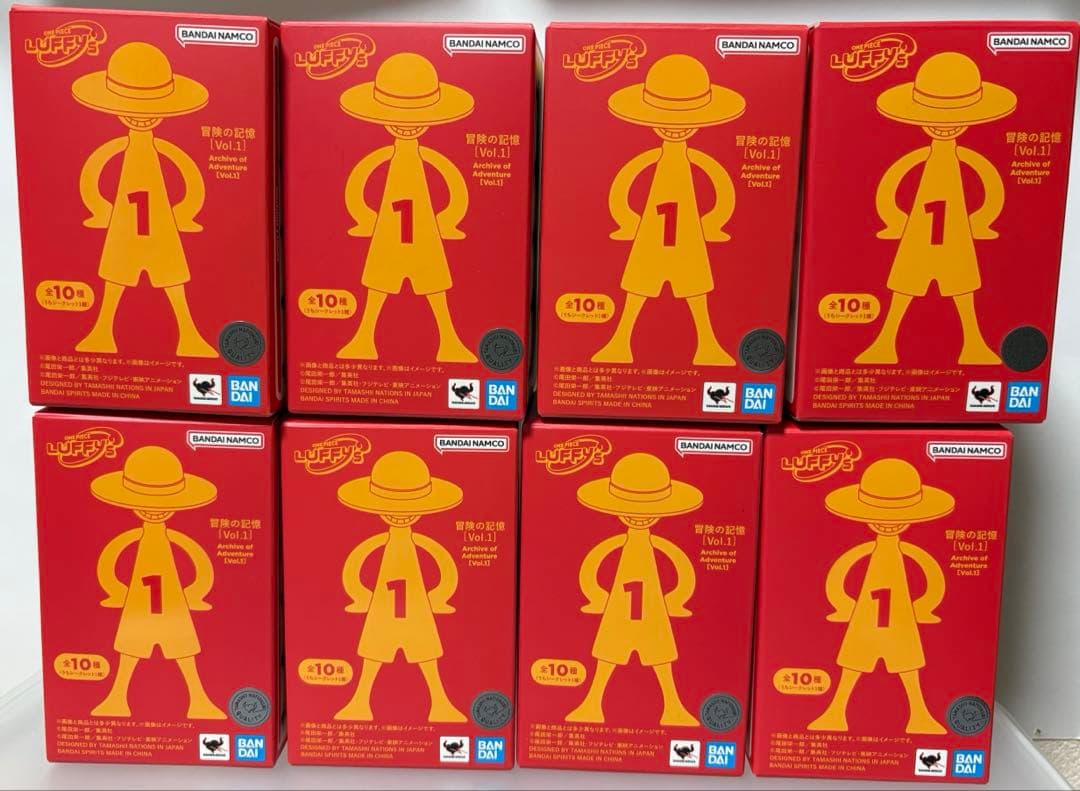 【開封品】LUFFY's 冒険の記憶 [Vol.1]コンプリートセット