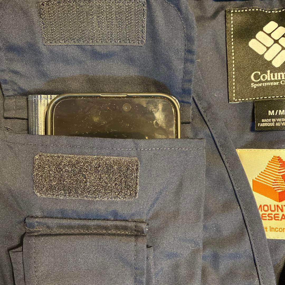 Columbia フィッシングベスト Mサイズ ネイビー