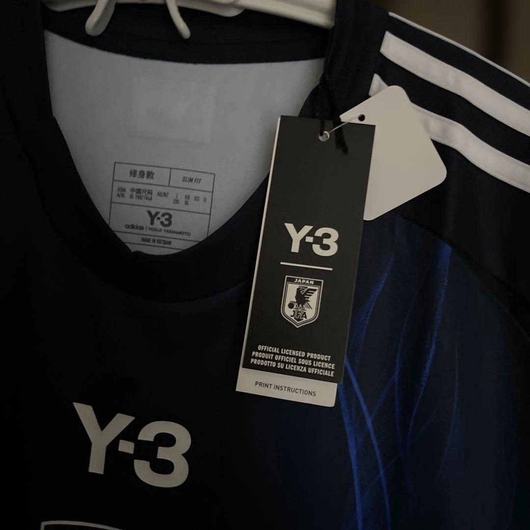 新品タグ付き　Y-3 サッカー　日本代表　ユニフォーム　2XLサイズ