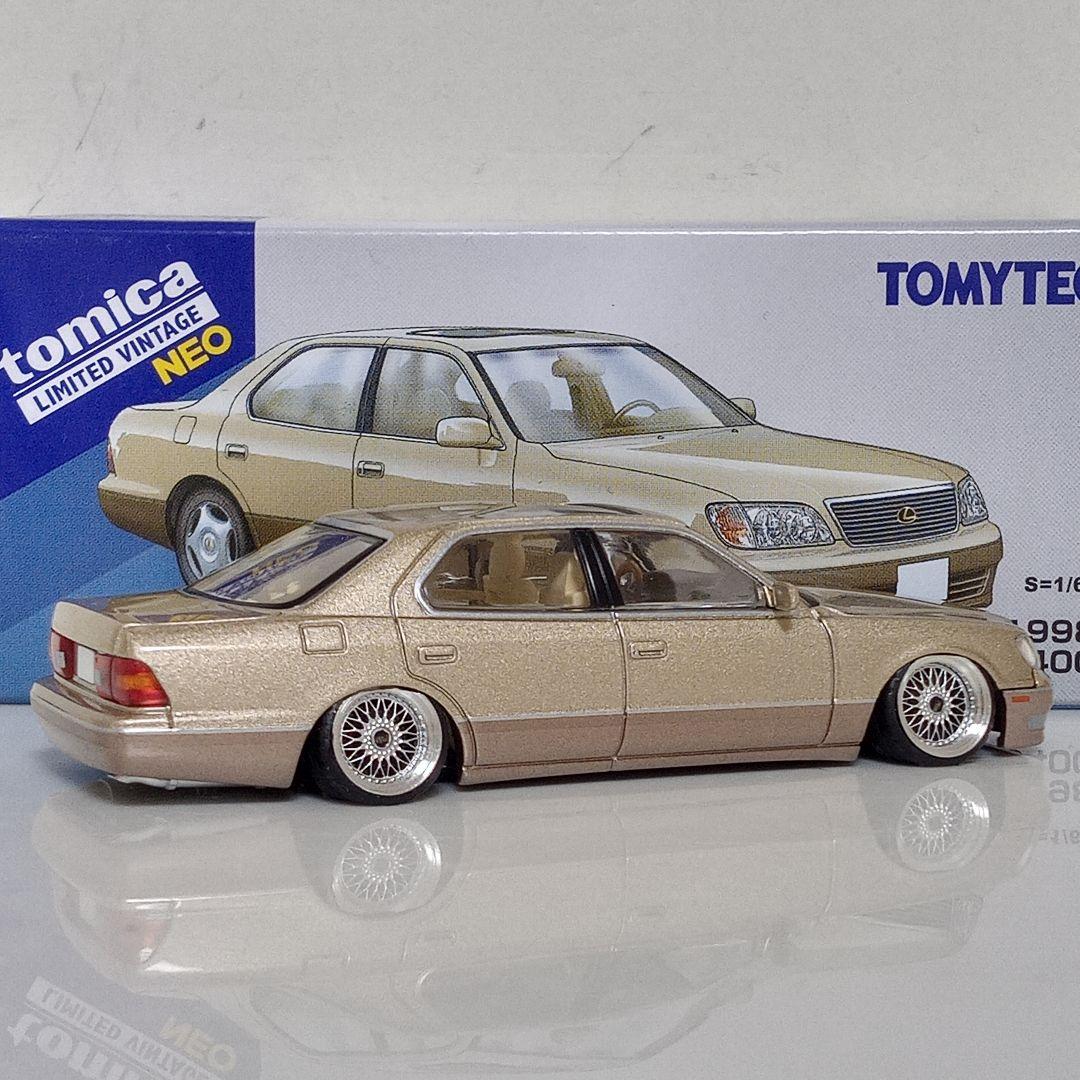 TLV LEXUS LS400 ベージュ 改　BBS SUPER RS