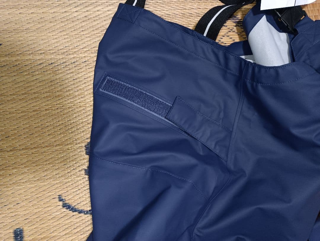 フィッシングパンツ ネイビー 防水素材