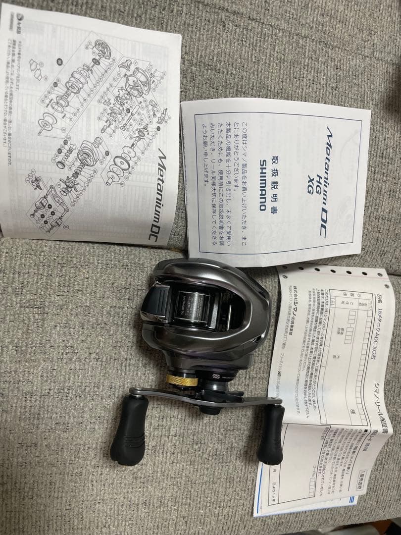 新品未使用　15メタニウム DC XG 右ハンドル 15 nium dc