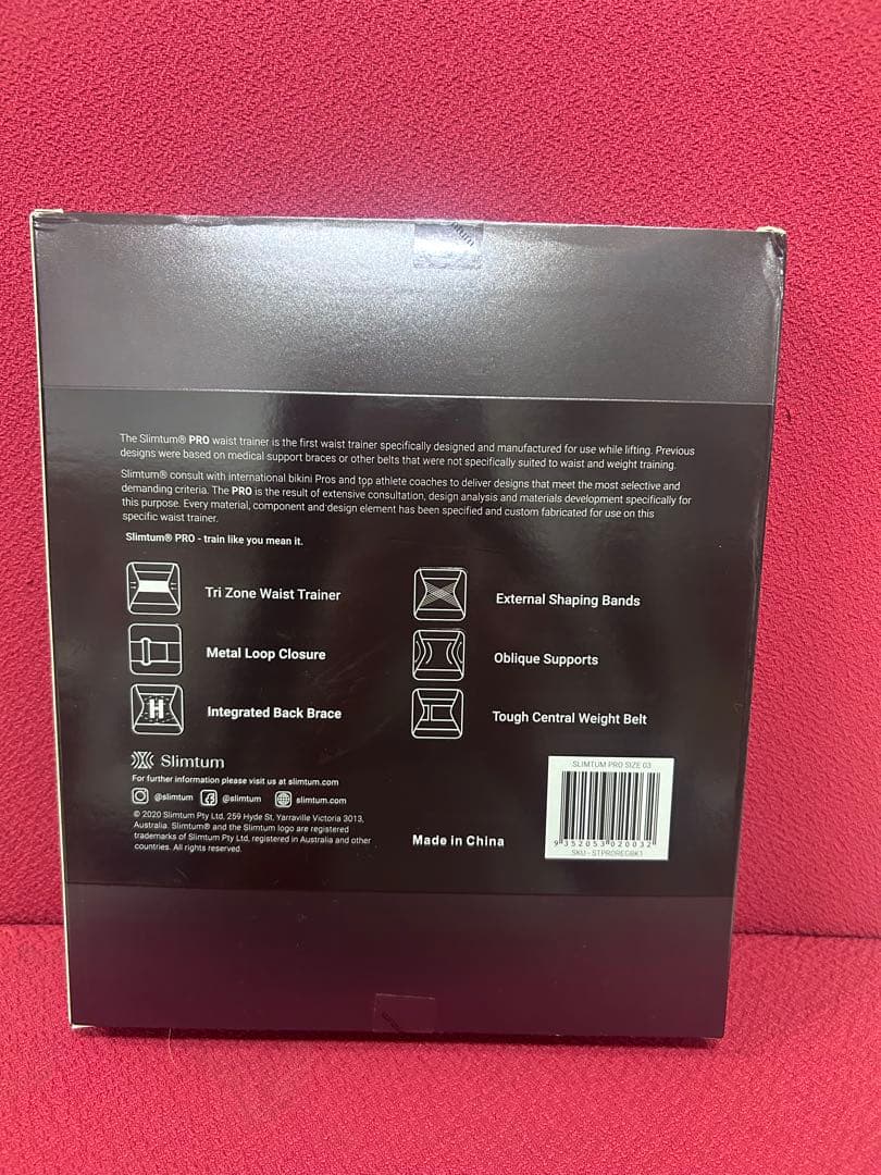 その他 Slimtum PRO WAIST TRAINER SIZE 03