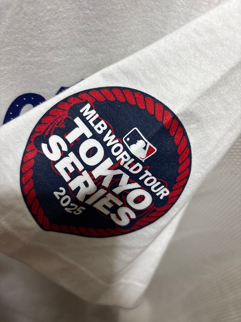 MLB 東京シリーズ 大谷翔平 ロゴ入 Tシャツ 白 新品未使用 ドジャース