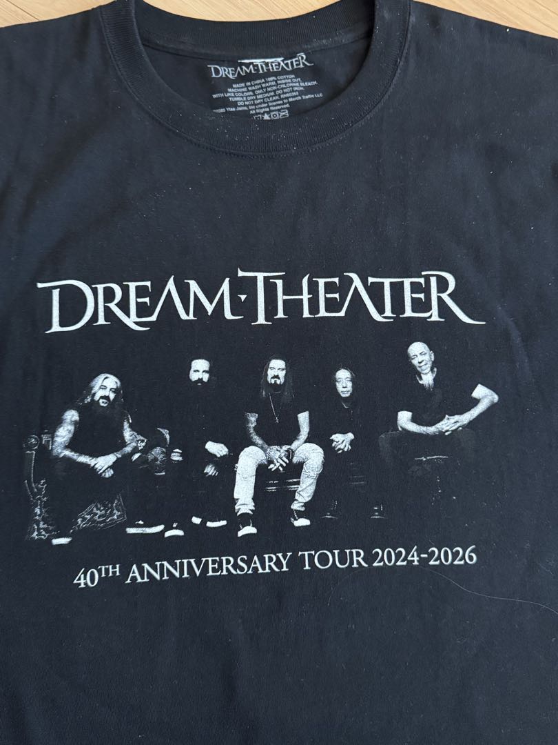 DREAM THEATER 40th Anniversary Tour Tシャツ