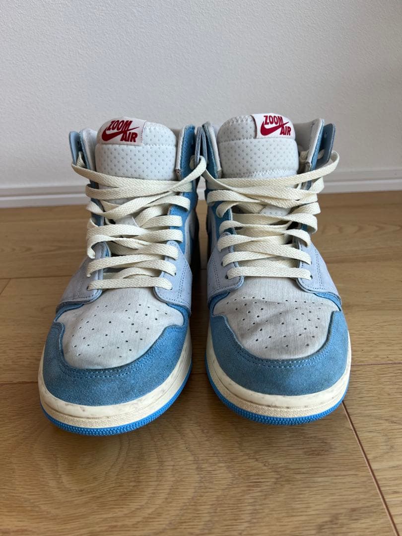 NIKE☆ Air Jordan ナイキハイカットスニーカー ブルー/ホワイト