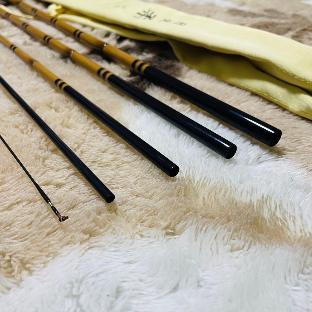 【美品】DAIWA ダイワ 月光 柔 15尺　ヘラブナ竿　5本継　カーボンヘラ竿