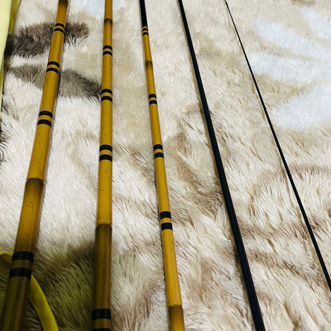 【美品】DAIWA ダイワ 月光 柔 15尺　ヘラブナ竿　5本継　カーボンヘラ竿