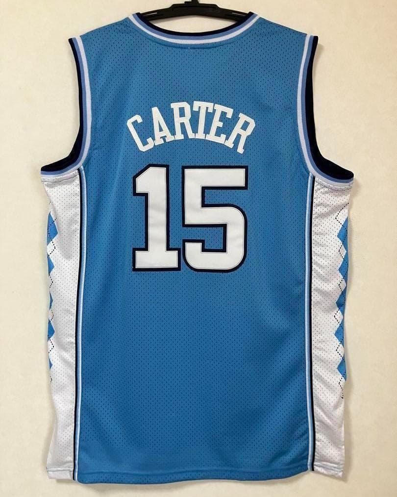 新品　ビンス・カーター　ノースカロライナ大学　ユニフォーム　NBA　バスケ　刺繍