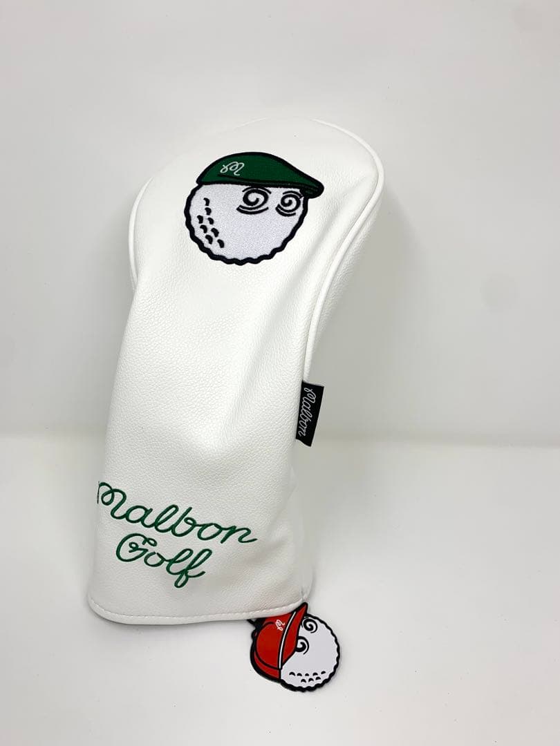 新品★ Malbon Golf マルボンゴルフクラブカバー4点セット　ホワイト