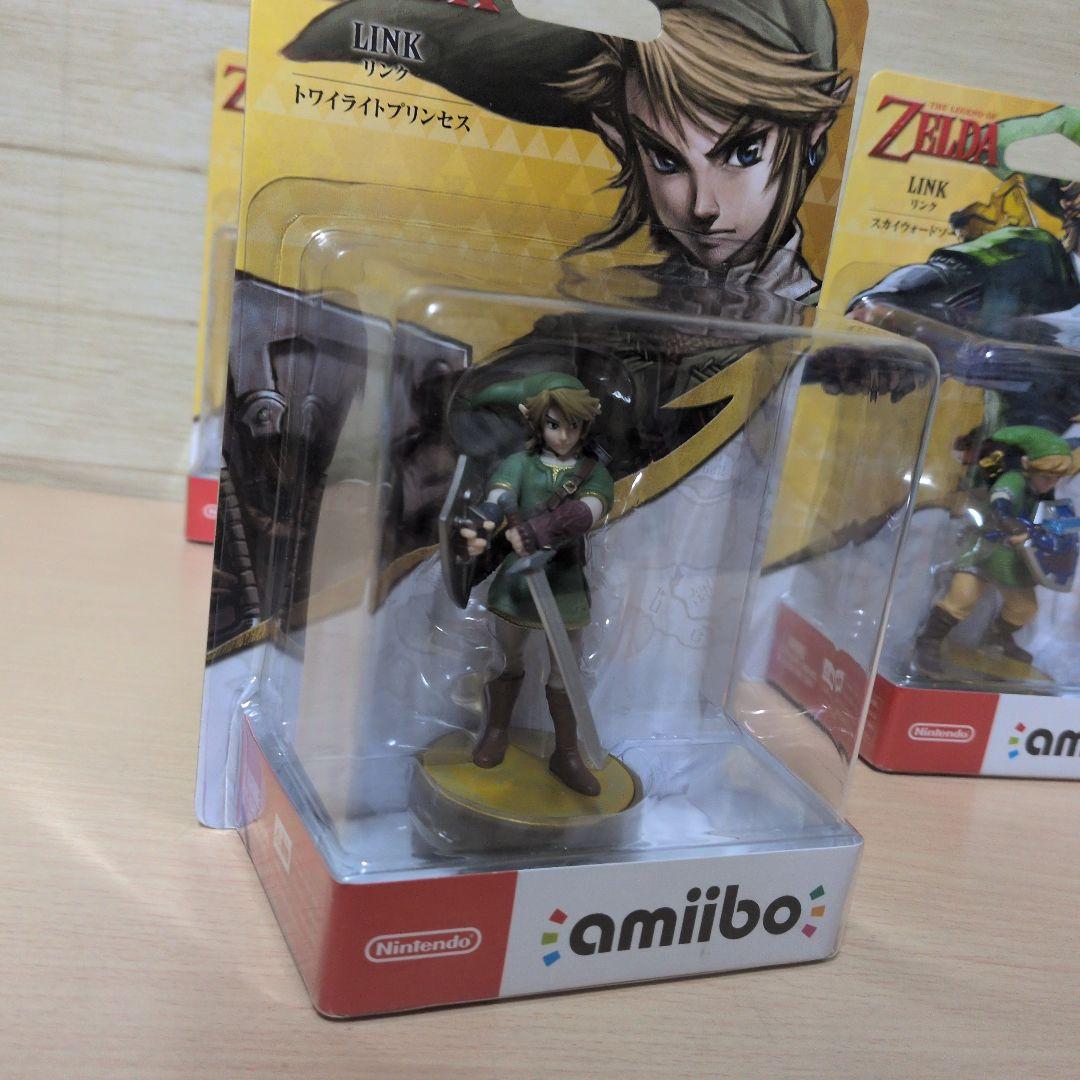 amiibo ゼルダの伝説 リンク 4種セット ②