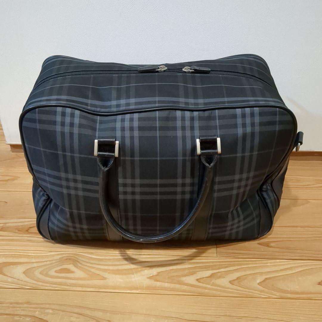 BURBERRY　GOLF　ボストンバック　チェック　ゴルフ　旅行