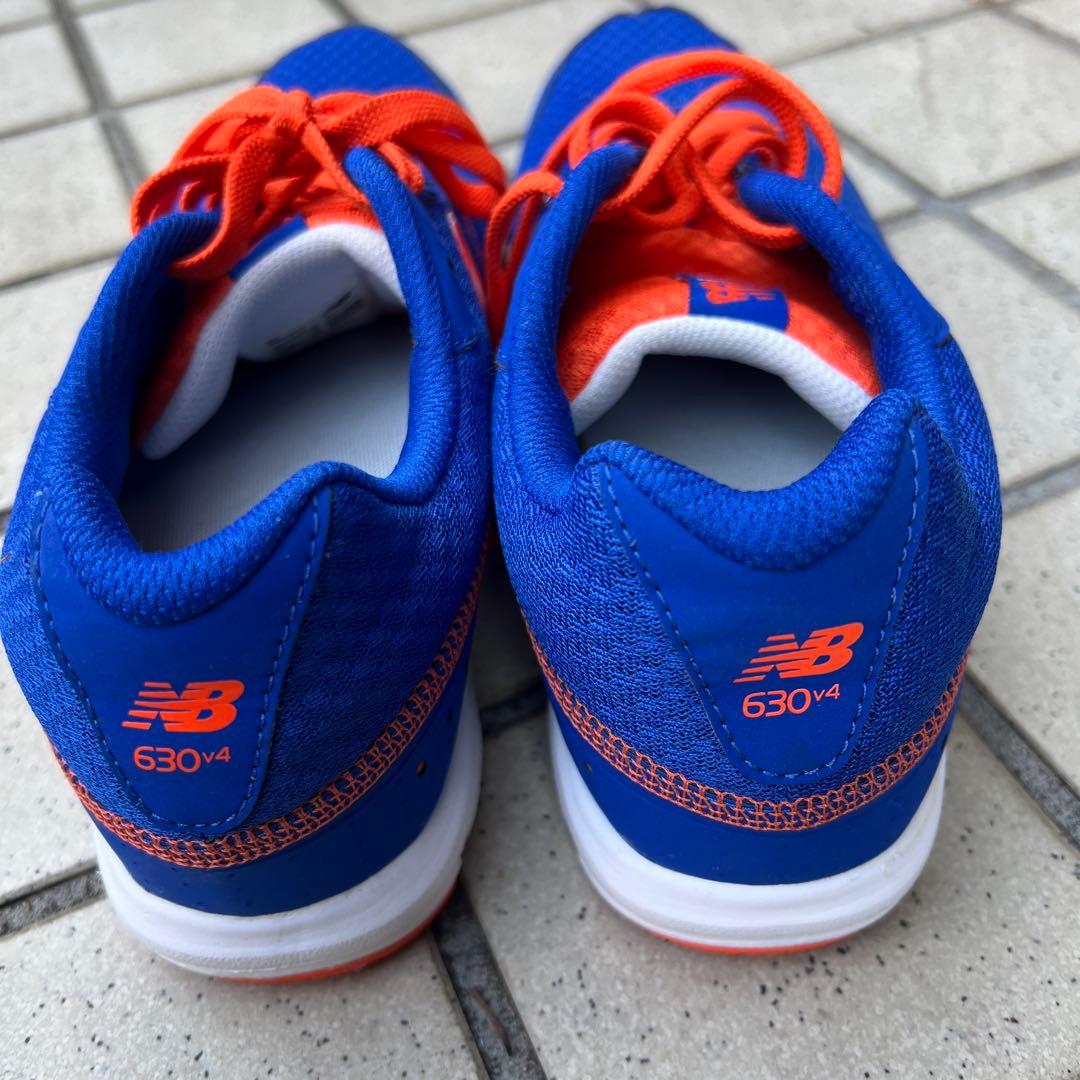 New Balance 630v4 ブルー/オレンジ