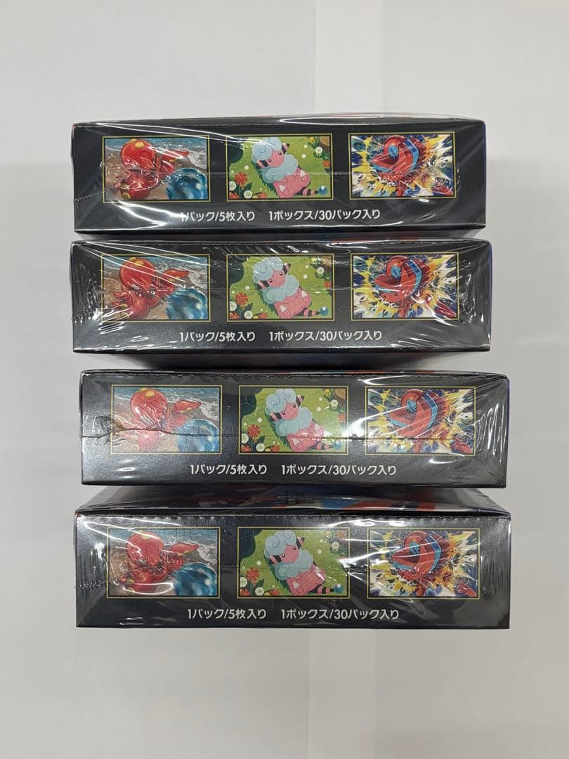 ポケモンカード　ニンジャスピナー　シュリンク付き　4BOX