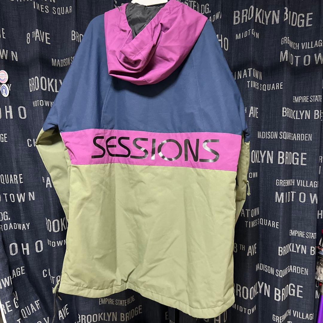 スノーボード SESSION CHAOS PULLOVER JACKET L