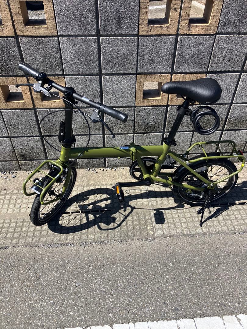 あさひエマージェンシーバイク-K 16インチ 折りたたみ自転車