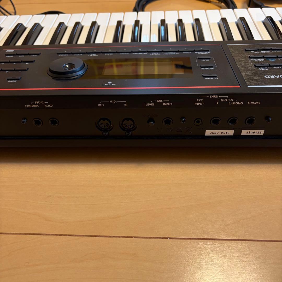 【美品/付属品多数】 Roland JUNO-DS61 フルセット