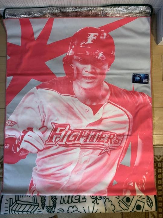 ファイターズタオルくじの一等です。