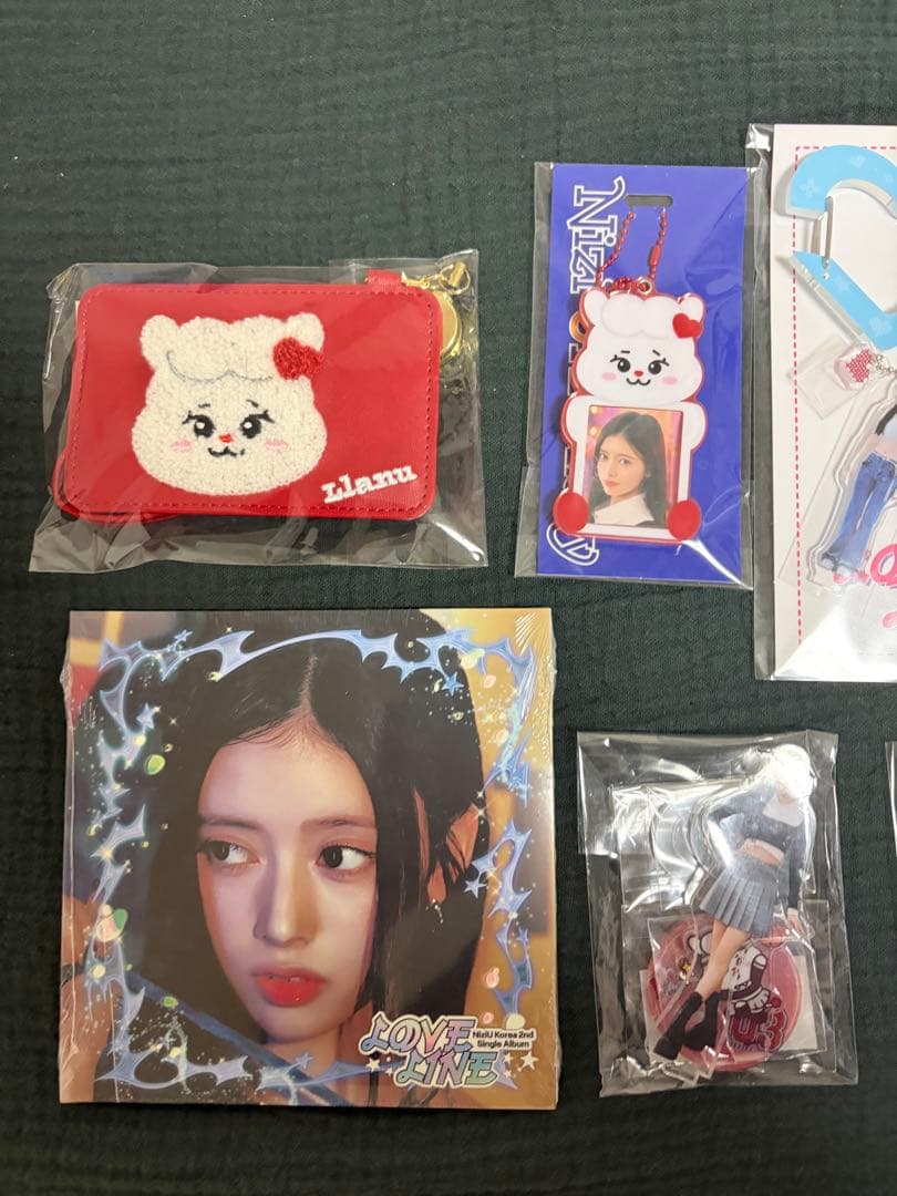 NiziU リマ カラビナ ブレスレット アクスタ ラーヌ マスコット パス