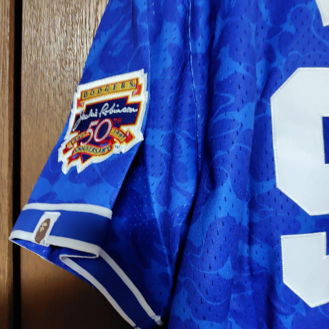アベイシングエイプ✕Dodgers ユニフォーム 青