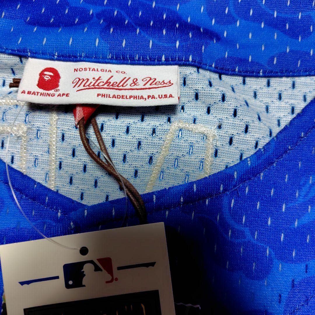 アベイシングエイプ✕Dodgers ユニフォーム 青
