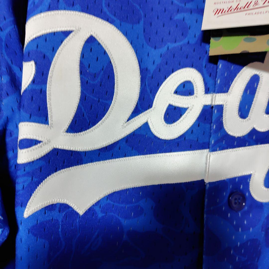 アベイシングエイプ✕Dodgers ユニフォーム 青