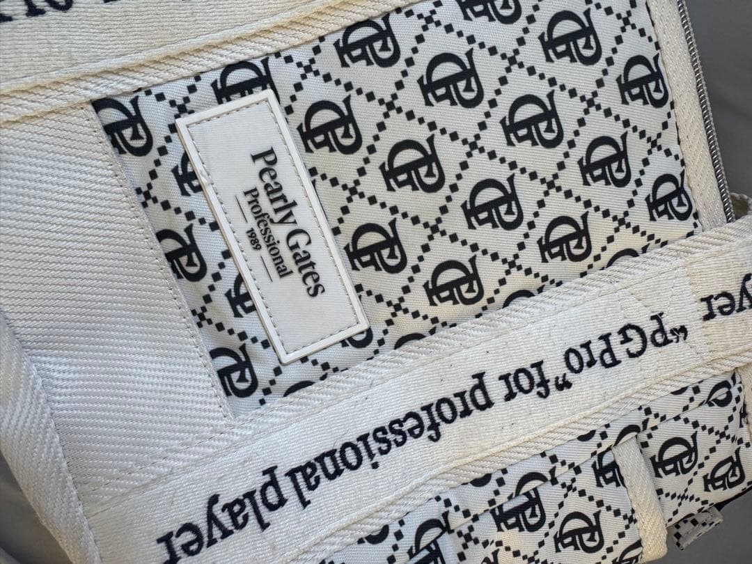 Pearly Gates カートバッグ　白