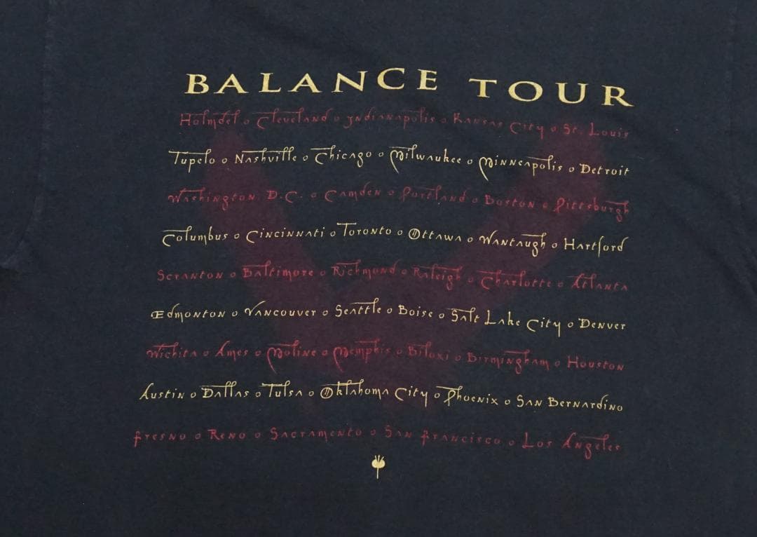 90's USA製 Van Halen Balance Tour Tシャツ