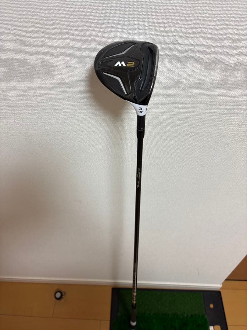 テーラーメイド　M2 フェアウェイウッド　15度　ベンタス　ブラック　6X