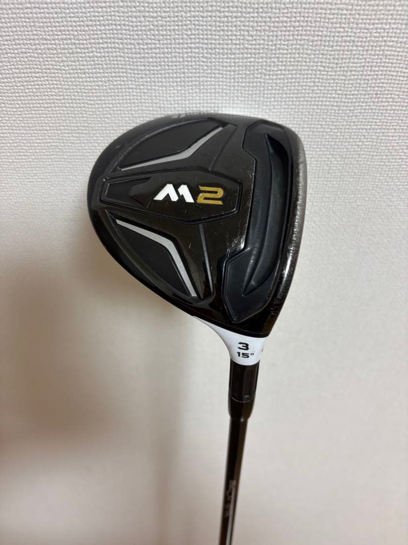 テーラーメイド　M2 フェアウェイウッド　15度　ベンタス　ブラック　6X
