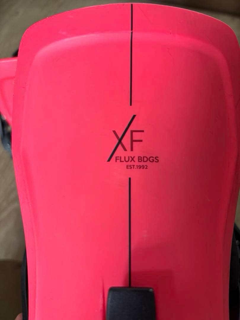 FLUX XF ビンディング Mサイズ ネオンレッド スノーボード フラックス