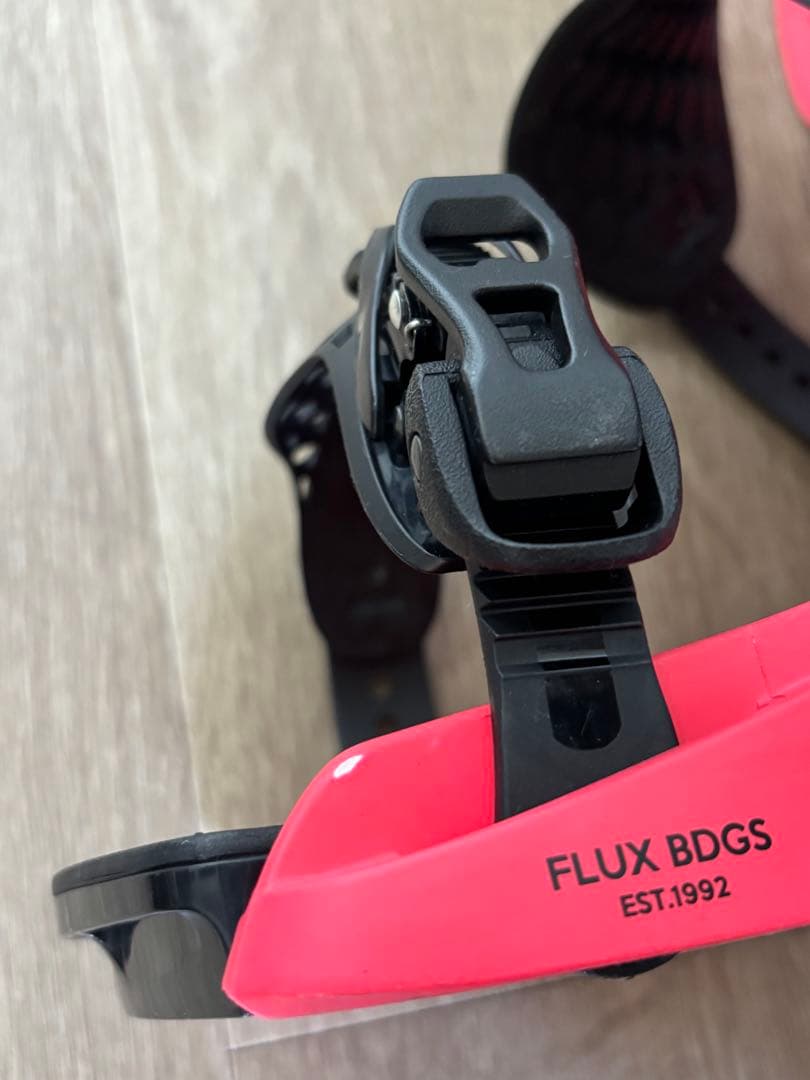 FLUX XF ビンディング Mサイズ ネオンレッド スノーボード フラックス