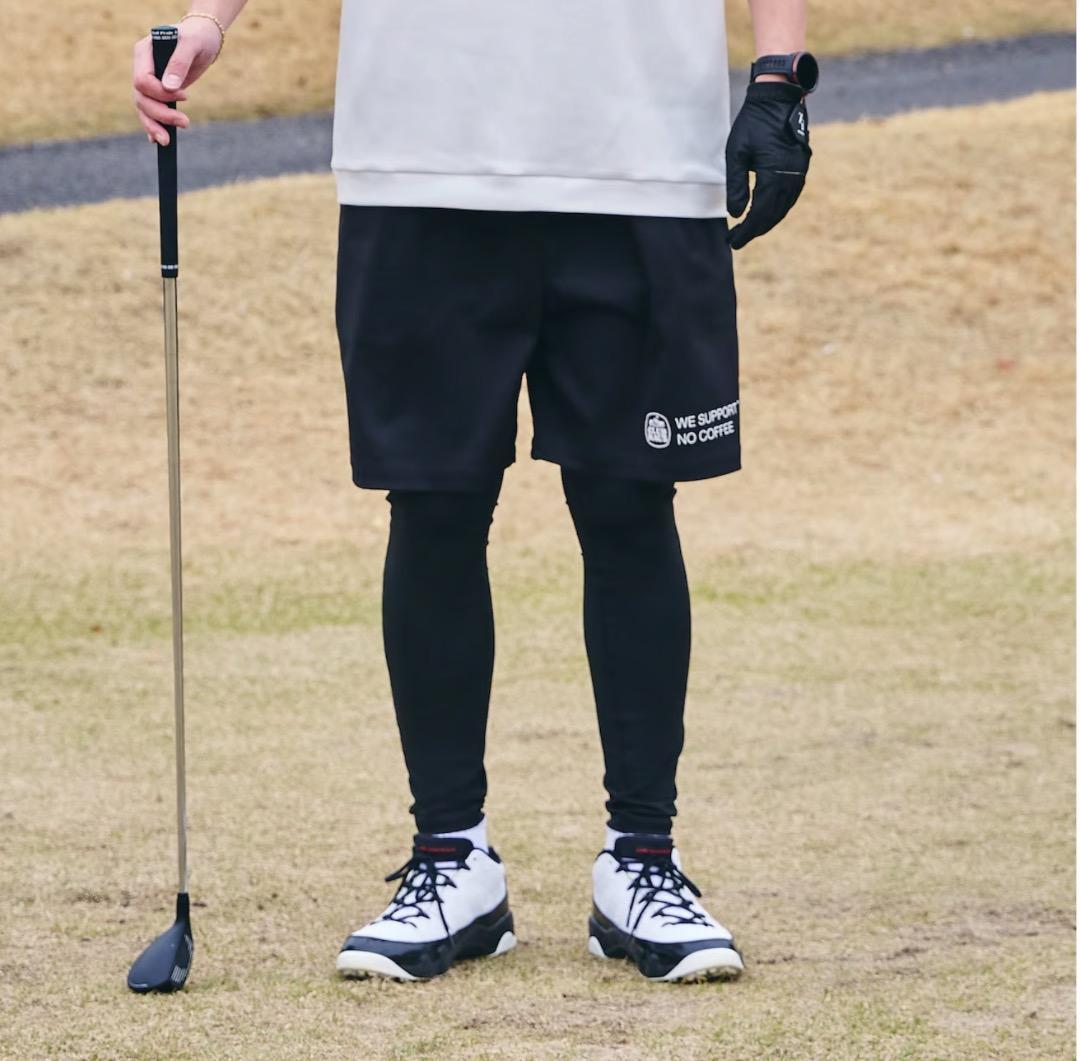 新品！NO COFFEE × CLUBHAUS ショートパンツ 黒 M 大人気