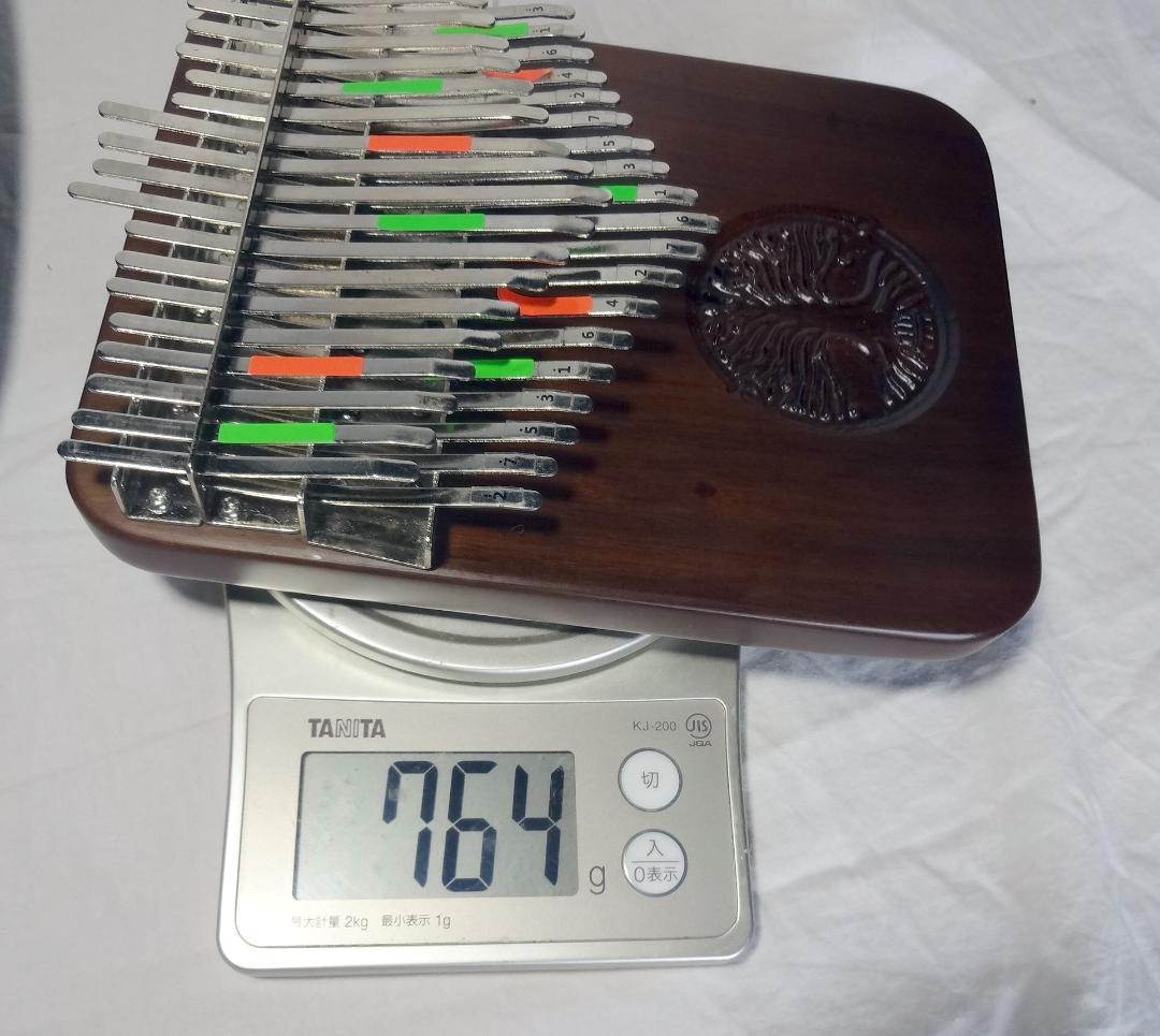 美品 Hluru カリンバ 38音 プロ用 KALIMBA 専用ケース付