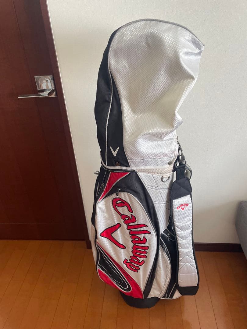 Callaway キャディバッグ ホワイト　ブラック　キャロウェイ